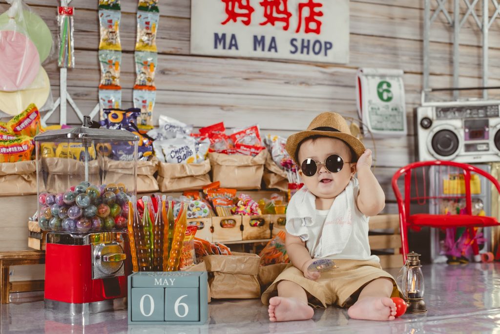 Ma Ma Shop baby Photoshoot Themes