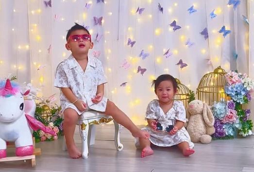 cute sibling photoshoot portrait session