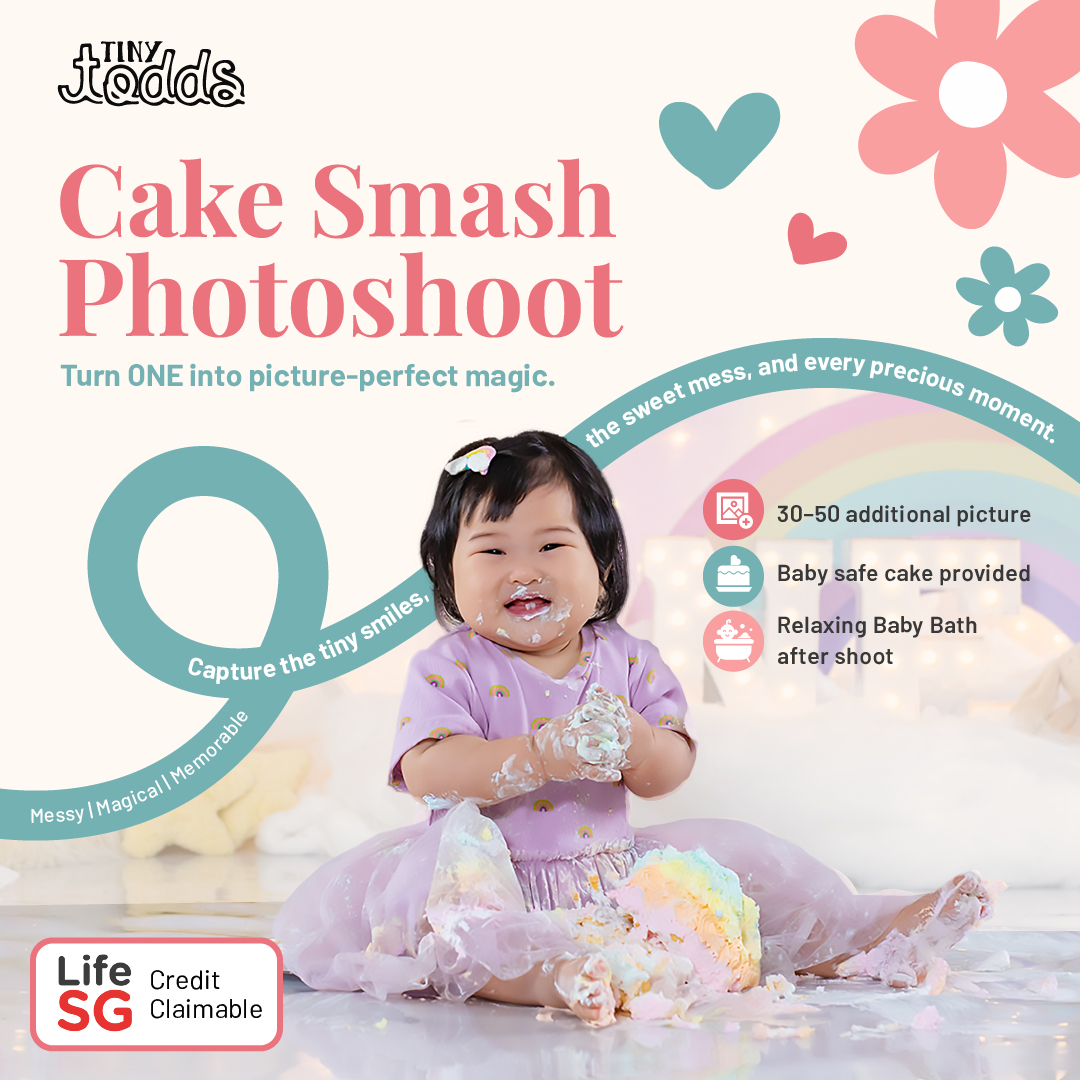 cake smash photoshoot creative setup