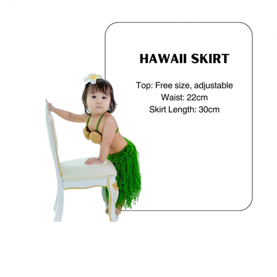 cake smash photography green skirt