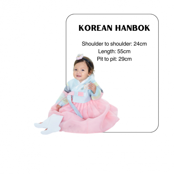 cake smash photography cute hanbok