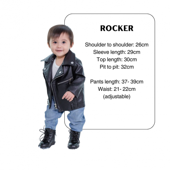 cake smash photography black jacket