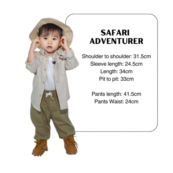 cake smash photography safari outfit